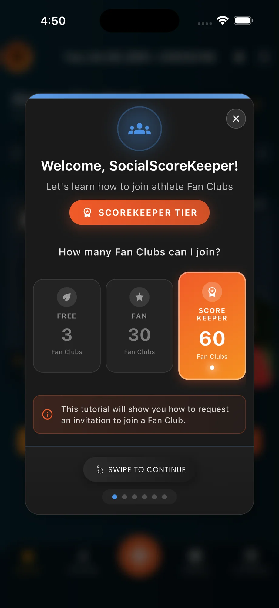 Access your VIP code