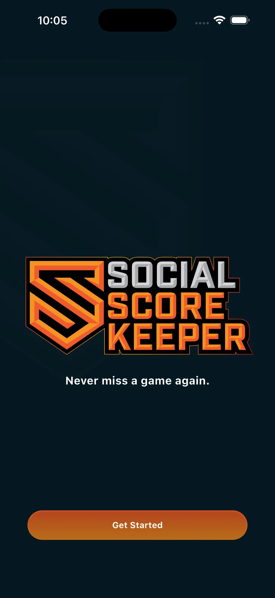 App splash screen