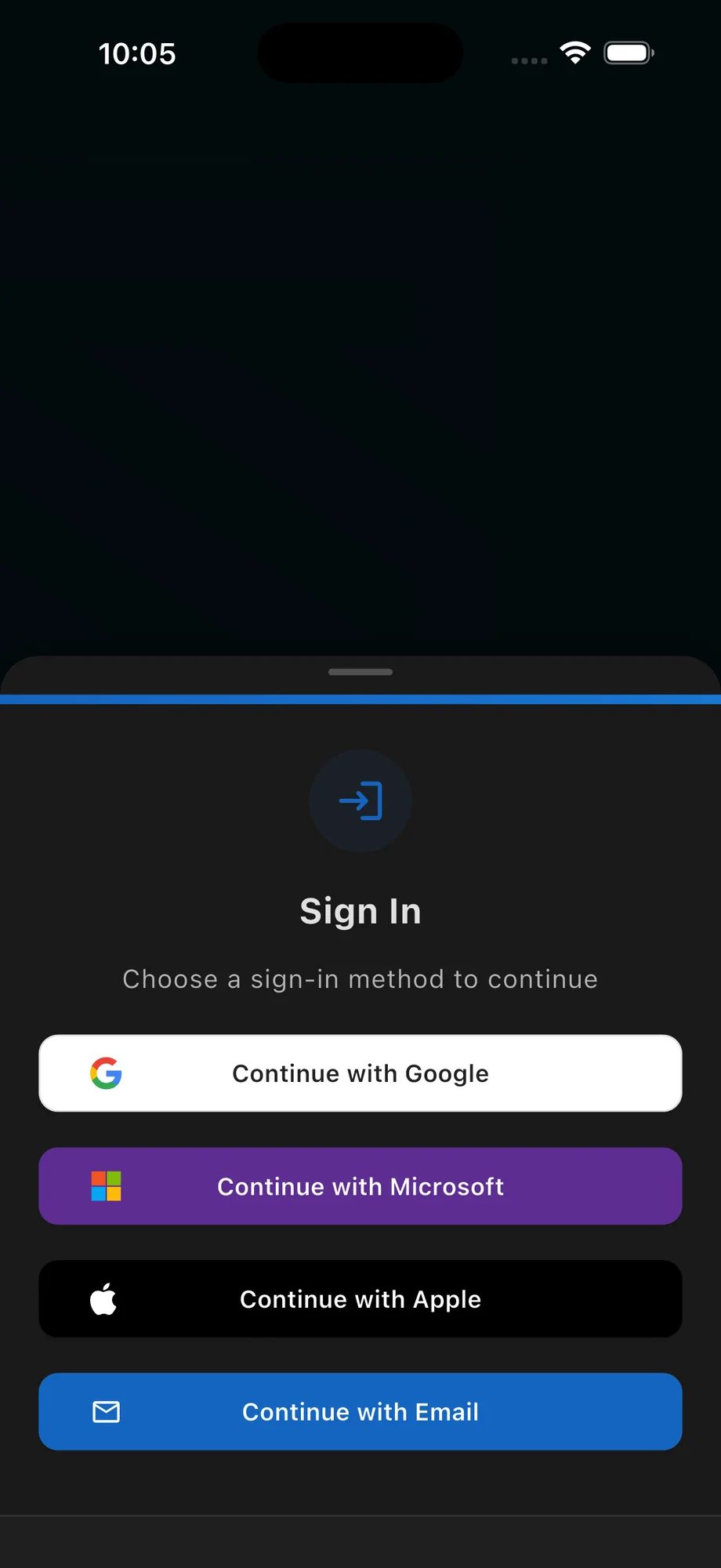 Sign in