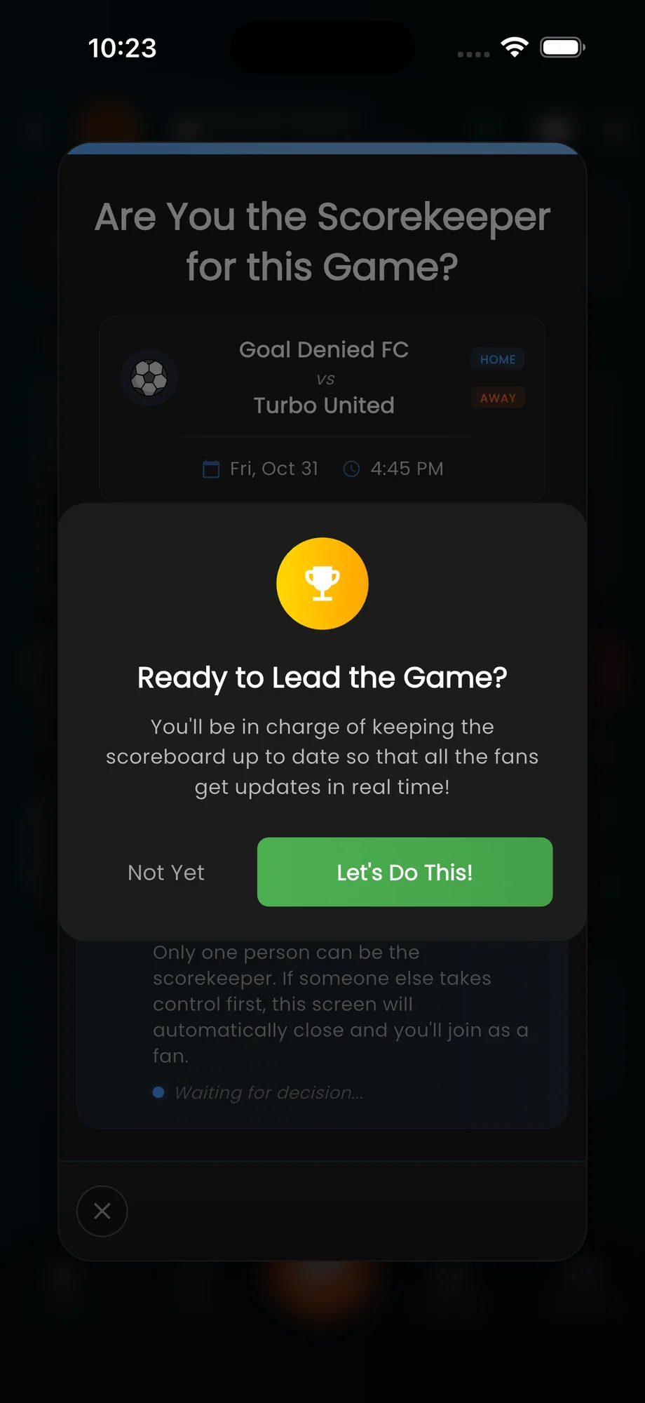 Ready to lead