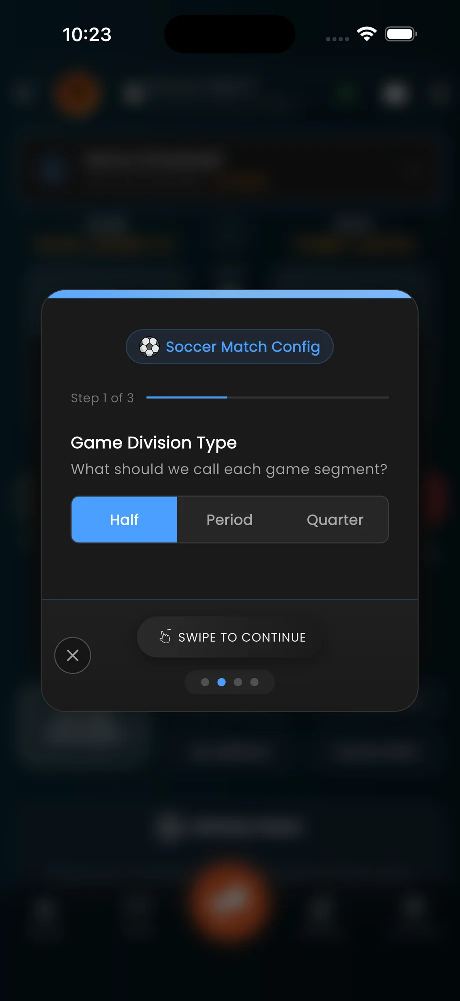 Game config division type